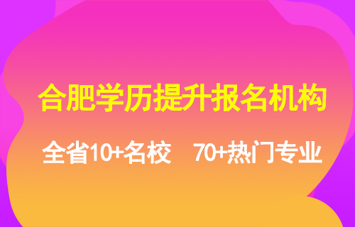 合肥有哪些学历提升培训机构