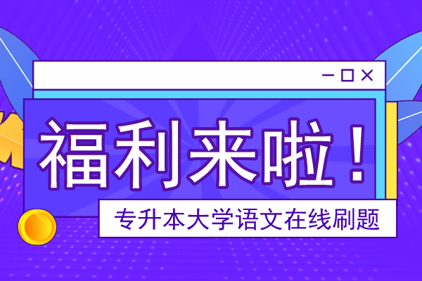 2020年安徽成人高考专升本《大学语文》模拟卷