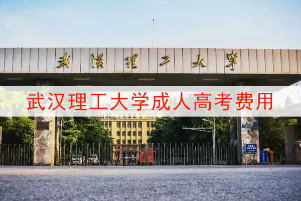 武汉理工大学成人高考费用